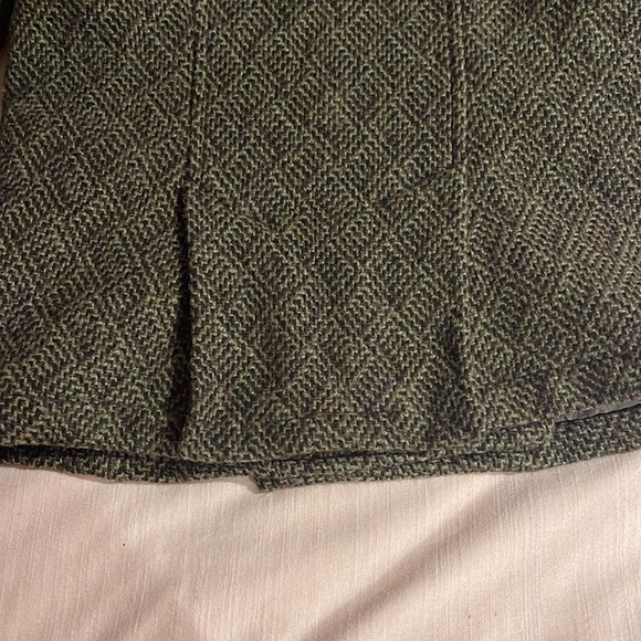 I. Spiewak & Sons Peacoat Wool Blend Moss Green Double Breasted Coat M - Picture 6 of 11